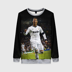 Свитшот женский Роналдо, цвет: 3D-меланж