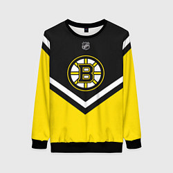Свитшот женский NHL: Boston Bruins, цвет: 3D-черный