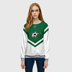 Свитшот женский NHL: Dallas Stars, цвет: 3D-меланж — фото 2