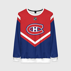 Свитшот женский NHL: Montreal Canadiens, цвет: 3D-белый