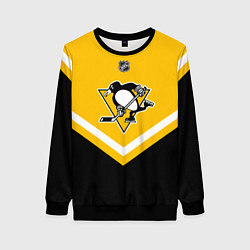 Свитшот женский NHL: Pittsburgh Penguins, цвет: 3D-черный