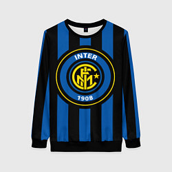 Свитшот женский Inter FC 1908, цвет: 3D-черный
