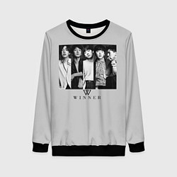 Свитшот женский Winner K-Pop, цвет: 3D-черный