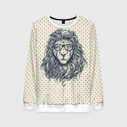 Свитшот женский SWAG Lion, цвет: 3D-белый