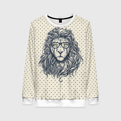 Свитшот женский SWAG Lion, цвет: 3D-белый