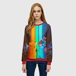 Свитшот женский Imagine Dragons: Believer, цвет: 3D-красный — фото 2