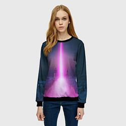 Свитшот женский Imagine Dragons: Ready Aim Fire, цвет: 3D-черный — фото 2