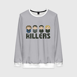 Свитшот женский The Killers Boys, цвет: 3D-белый