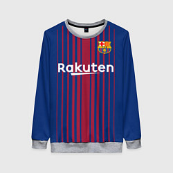 Свитшот женский FCB Barcelona: Rakuten, цвет: 3D-меланж