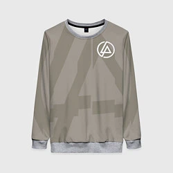 Свитшот женский Linkin Park: Grey style, цвет: 3D-меланж