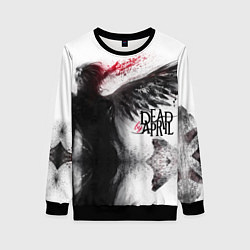 Свитшот женский Dead by April: Black angel, цвет: 3D-черный