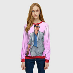 Свитшот женский The Loud House, цвет: 3D-красный — фото 2