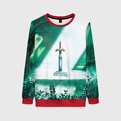 Свитшот женский The Legend of Zelda, цвет: 3D-красный