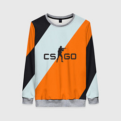 Свитшот женский CS:GO Asiimov Lines, цвет: 3D-меланж