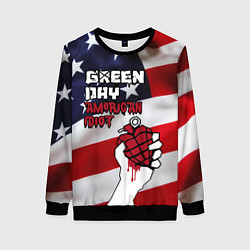 Женский свитшот Green Day American Idiot