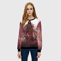 Свитшот женский HellBlade, цвет: 3D-черный — фото 2