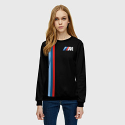 Свитшот женский BMW BLACK COLLECTION БМВ, цвет: 3D-черный — фото 2