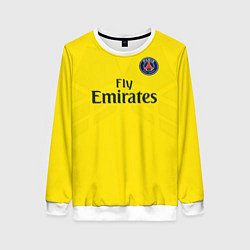 Свитшот женский PSG FC: Neymar Away 17/18, цвет: 3D-белый