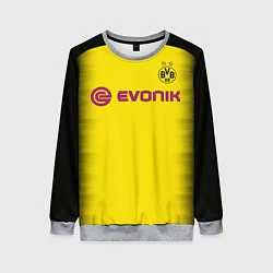 Свитшот женский BVB FC: Aubameyang Away 17/18, цвет: 3D-меланж