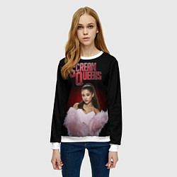 Свитшот женский Scream Queens, цвет: 3D-белый — фото 2