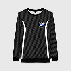 Свитшот женский BMW CARBON БМВ КАРБОН, цвет: 3D-черный