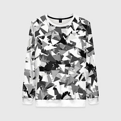 Женский свитшот Городской серый камуфляж