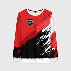 Свитшот женский FC Arsenal: Original, цвет: 3D-белый