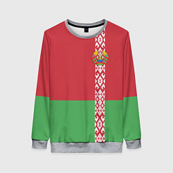 Свитшот женский Беларусь, цвет: 3D-меланж