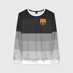 Женский свитшот ФК Барселона: Серый стиль