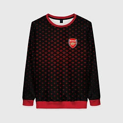 Свитшот женский Arsenal: Sport Grid, цвет: 3D-красный