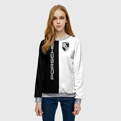 Свитшот женский Porsche Design, цвет: 3D-меланж — фото 2