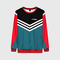 Свитшот женский Firm 90s: Arrows Style, цвет: 3D-красный