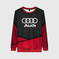 Женский свитшот Audi: Grey Carbon