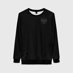 Свитшот женский Russia Legend 2024, цвет: 3D-черный