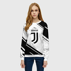 Свитшот женский Juventus, цвет: 3D-белый — фото 2