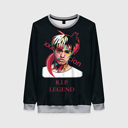 Женский свитшот XXXTentacion: RIP Legend