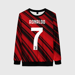 Женский свитшот Ronaldo 7: Red Sport