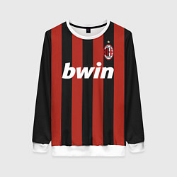 Свитшот женский AC Milan: Ronaldo Retro, цвет: 3D-белый