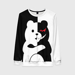 Свитшот женский Monokuma Drae, цвет: 3D-белый