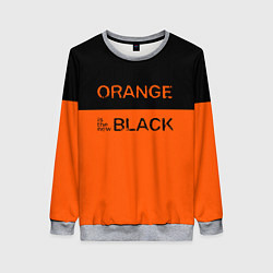 Свитшот женский Orange Is the New Black, цвет: 3D-меланж
