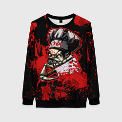 Женский свитшот Pudge Chef