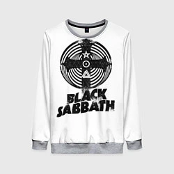 Свитшот женский Black Sabbath, цвет: 3D-меланж