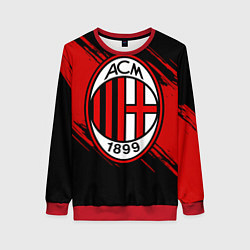 Свитшот женский ACM 1899, цвет: 3D-красный