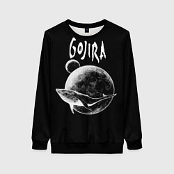 Свитшот женский Gojira: Space, цвет: 3D-черный