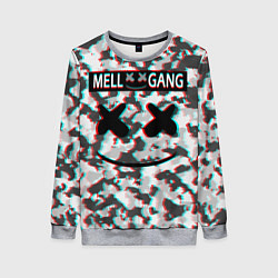 Свитшот женский Mell x Gang, цвет: 3D-меланж
