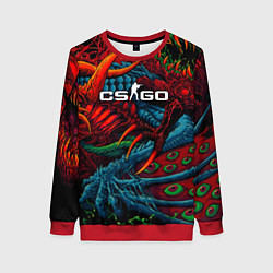 Женский свитшот CS:GO Hyper Beast