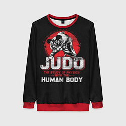 Женский свитшот Judo: Human Body