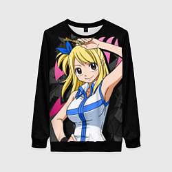 Свитшот женский Fairy Tail: Lucy, цвет: 3D-черный