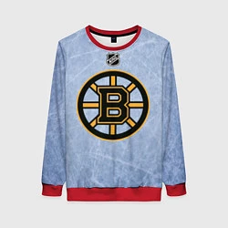 Свитшот женский Boston Bruins: Hot Ice, цвет: 3D-красный