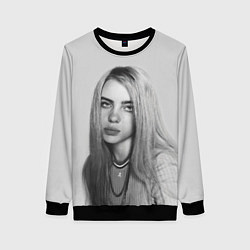 Свитшот женский BILLIE EILISH, цвет: 3D-черный